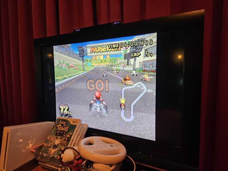 Mario Kart game