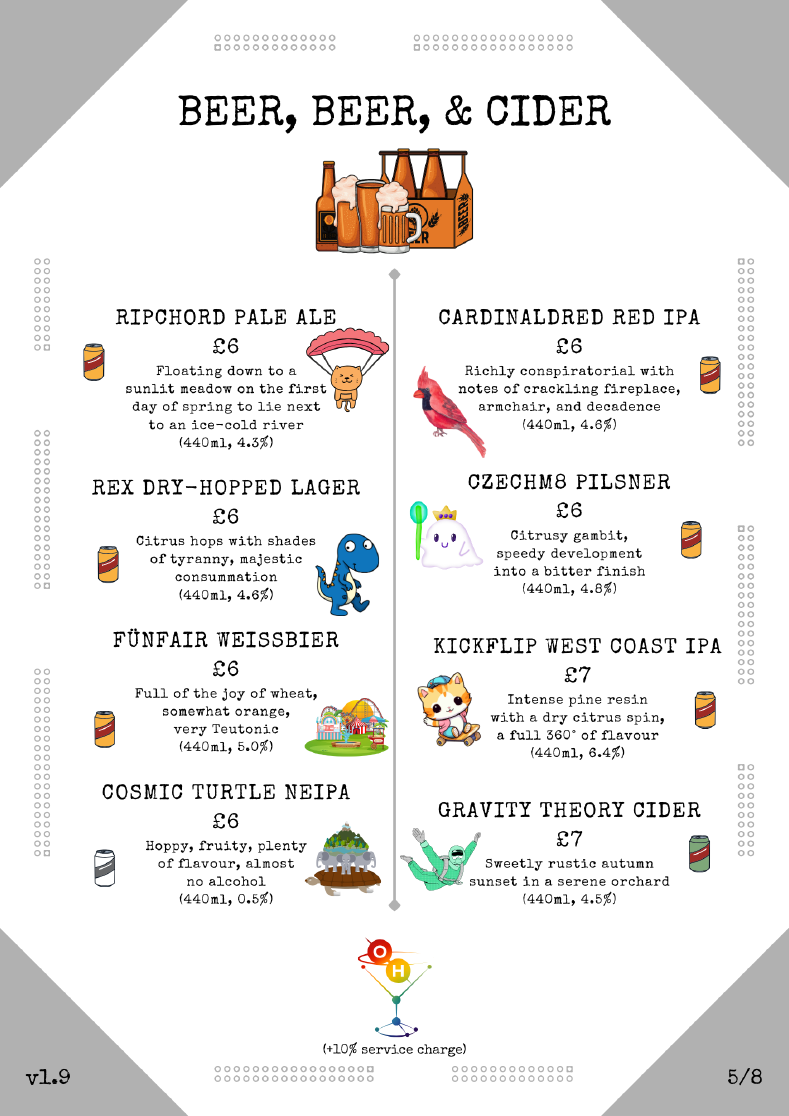 Beer, Beer, & Cider